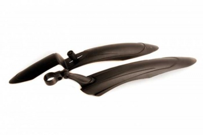 Крылья, MTB (комплект), XP-T10, 24- 26", Пластик, GUANGZHOU XINSHENG, 1FEPBK000424, (черный), (матов GUANGZHOU XINSHENG  фото, kupilegko.ru